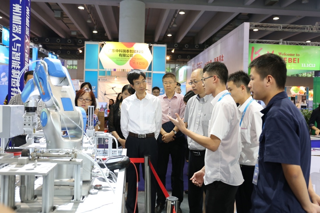 Robot of Greatoo Was Shown in China (Guangzhou) International Intelligent Equipment & Robot Expo